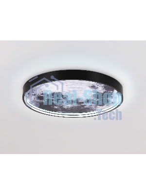 Настенно-потолочный светодиодный светильник Ambrella light FW11110 BK черный 15W LED 3000-6400K D240*38