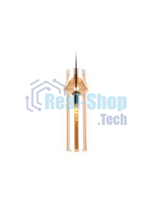 Светильник Ambrella light TR3560 BK/TI черный/янтарь E27 max 40W D130*1200