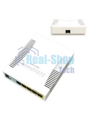 Коммутатор сетевой MikroTik RB260GSP RouterBOARD 260GSP with indoor case and power supply