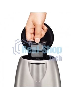 Чайник электрический Tefal KI270D30 1.7л. 2400Вт серебристый (корпус: металл)