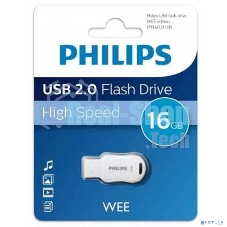 Флешка USB 16Gb PHILIPS WEE 2.0 16Gb, USB 2.0