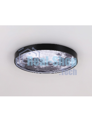 Настенно-потолочный светодиодный светильник Ambrella light FW11110 BK черный 15W LED 3000-6400K D240*38