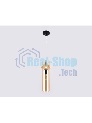 Светильник Ambrella light TR3560 BK/TI черный/янтарь E27 max 40W D130*1200