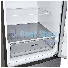 Холодильник LG GA-B509CLCL графитовый двухкамерный 277/107л морозилка снизу, No Frost