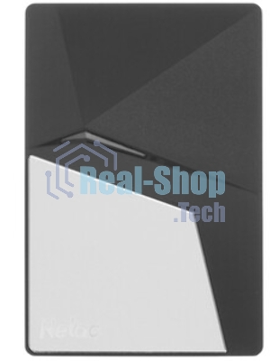 Внешний SSD Netac Z7S, 120 Gb, USB 3.2 Gen 2 Type-C, R/W 550/480, черный