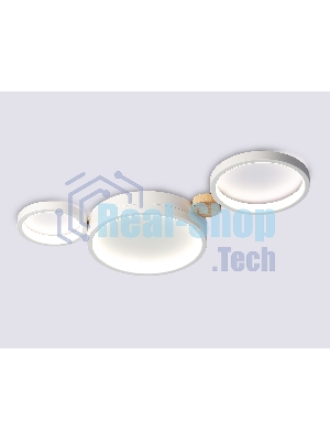 Светильник Ambrella light FL4812/3 WH белый 3000K-6400K 45W 620*290*55 (ПДУ ИК)