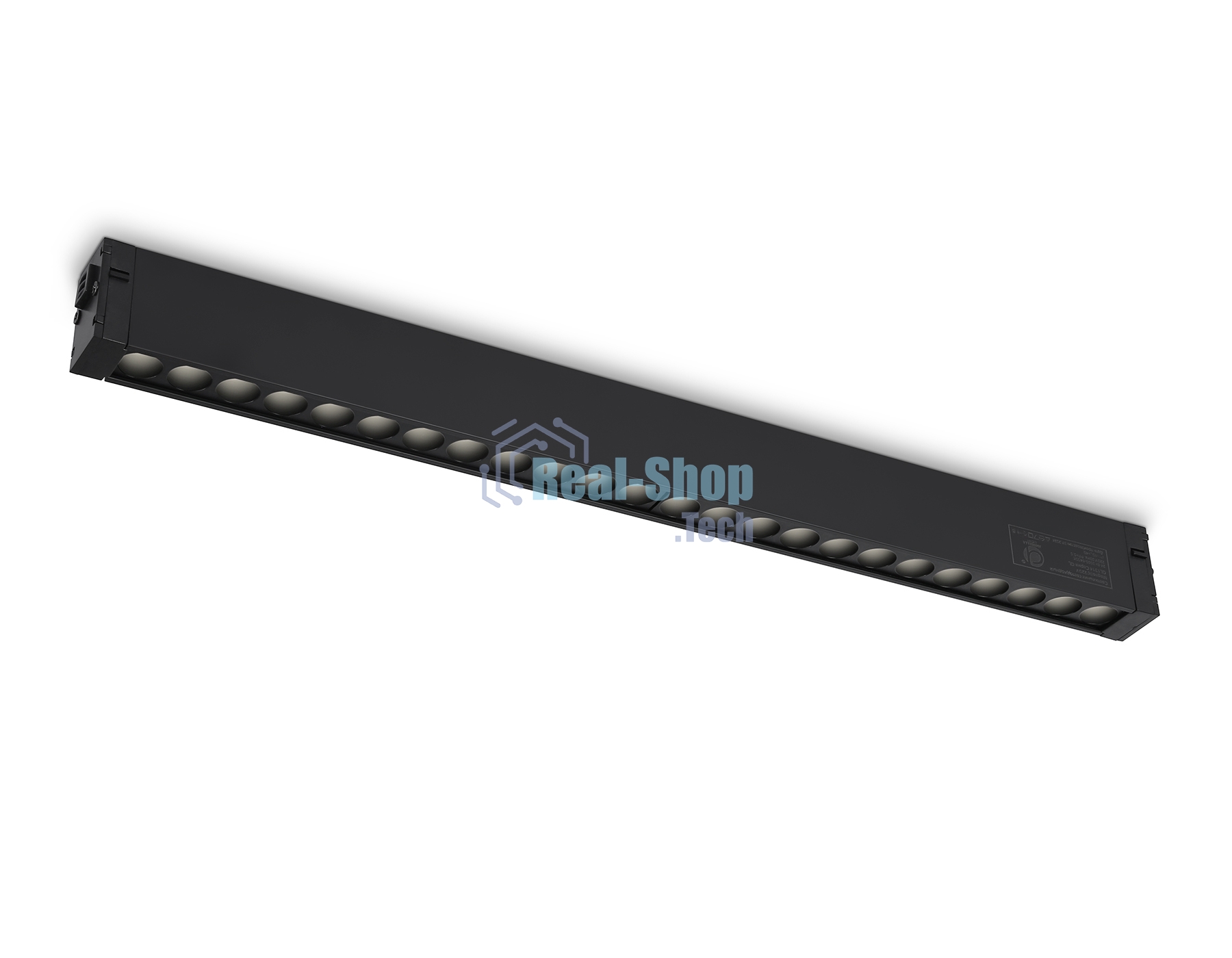 Светильник светодиодный трековый для шинопровода Magnetic Ambrella light GL1740 BK черный IP20 24W 4200K 220V 24° 455*25*42 (Без ПДУ)