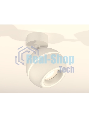 Комплект поворотного светильника Ambrella light XM1101015 SWH белый песок MR16 GU5.3 LED 3W 4200K (A2202, C1101, N7110)