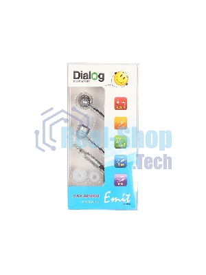 Наушники TWS Dialog EP-F55 серый, внутриканальные, Bluetooth, до 3 ч