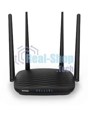 Маршрутизатор Tenda AC5 1200Mbps 11AC wave2Router, MU-MIMO,1Ghz CPU，4X5dbi Antennas, 1X100Mbps WAN, 3x100Mbps LAN,WiFi On/Off Switch,Universal Rep