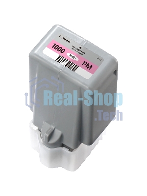 Картридж струйный Canon PFI-1000 PM для IJ SFP PRO-1000 WFG. Фото пурпурный. 80 мл.