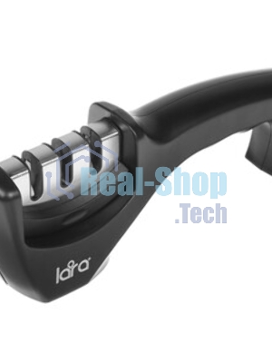 Ножеточка LARA LR05-03 съемный блок, 3 точильных полотна, пластик ABS
