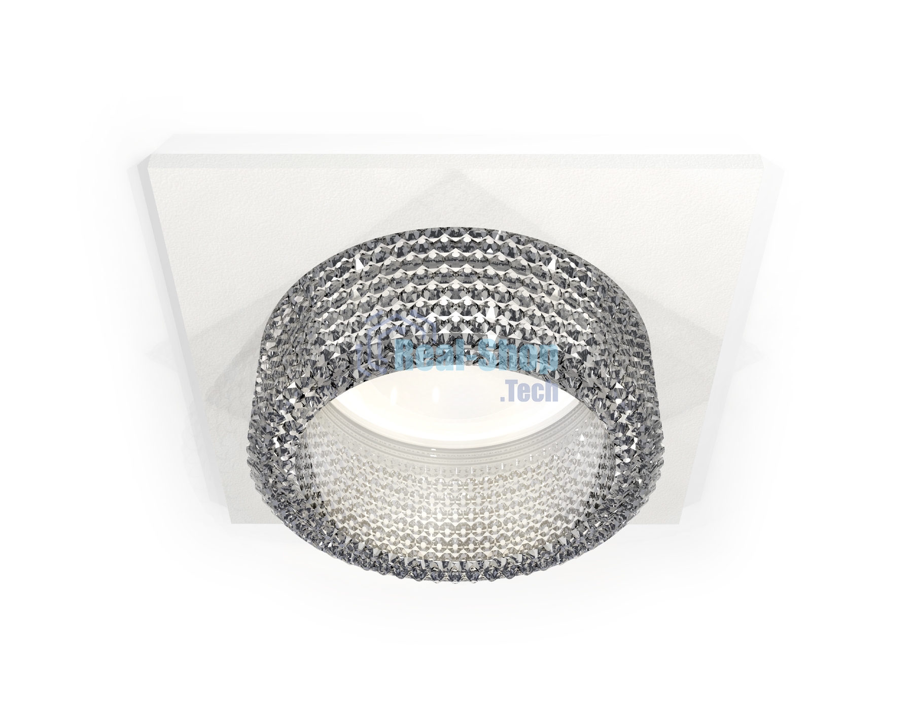 Комплект встраиваемого светильника Ambrella light XC6520040 SWH/CL белый песок/прозрачный MR16 GU5.3 (C6520, N6150)