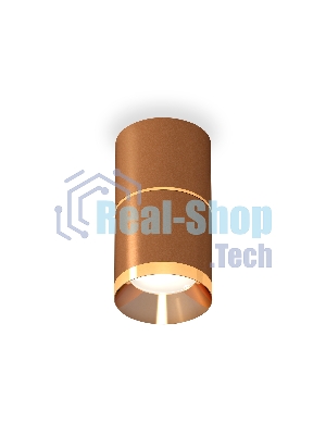 Светильник Ambrella Light XS7404061 SCF/PYG кофе песок/золото желтое полированное MR16 GU5.3 (C7404, A2072, C7404, N7034)