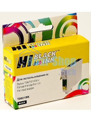 Картридж Epson Stylus C91/CX4300/T26/TX106/109 (Hi-Black) new, T09214A10/C13T10814A10, BK