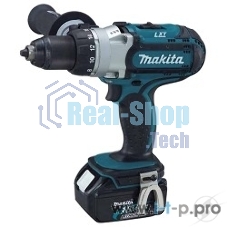 Дрель Makita DDF451RFE аккумуляторная DDF451RFE 18В,2х3Ач Li-ion,БЗП-13мм,0-300\600\1700об\м,80\40Нм,2.1кг,чем