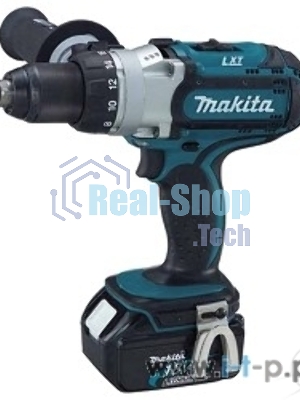 Дрель Makita DDF451RFE аккумуляторная DDF451RFE 18В,2х3Ач Li-ion,БЗП-13мм,0-300\600\1700об\м,80\40Нм,2.1кг,чем