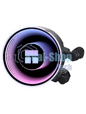 Водяное охлаждение для процессора Thermalright Frozen Notte 240 черный ARGB V2 (240мм, Black, ARGB/ Fans: 2x120мм, 72.37CFM, 27.7dBA, 2000RPM/ Pump height 54мм, 28dBA, 5300RPM, Rad thickness 27мм/ S: 1200, 1700, 1851, 2011, 2066, 115X, AM2, AM2+, AM3, AM3+, AM4, AM5, FM1, FM2, FM2+)