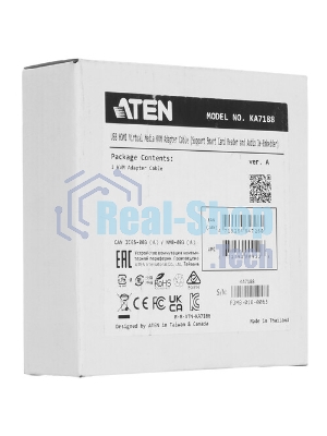 Переключатель ATEN USB HDMI Virtual Media KVM Adapter Cable (Support Smart Card Reader and Audio De-Embedder)