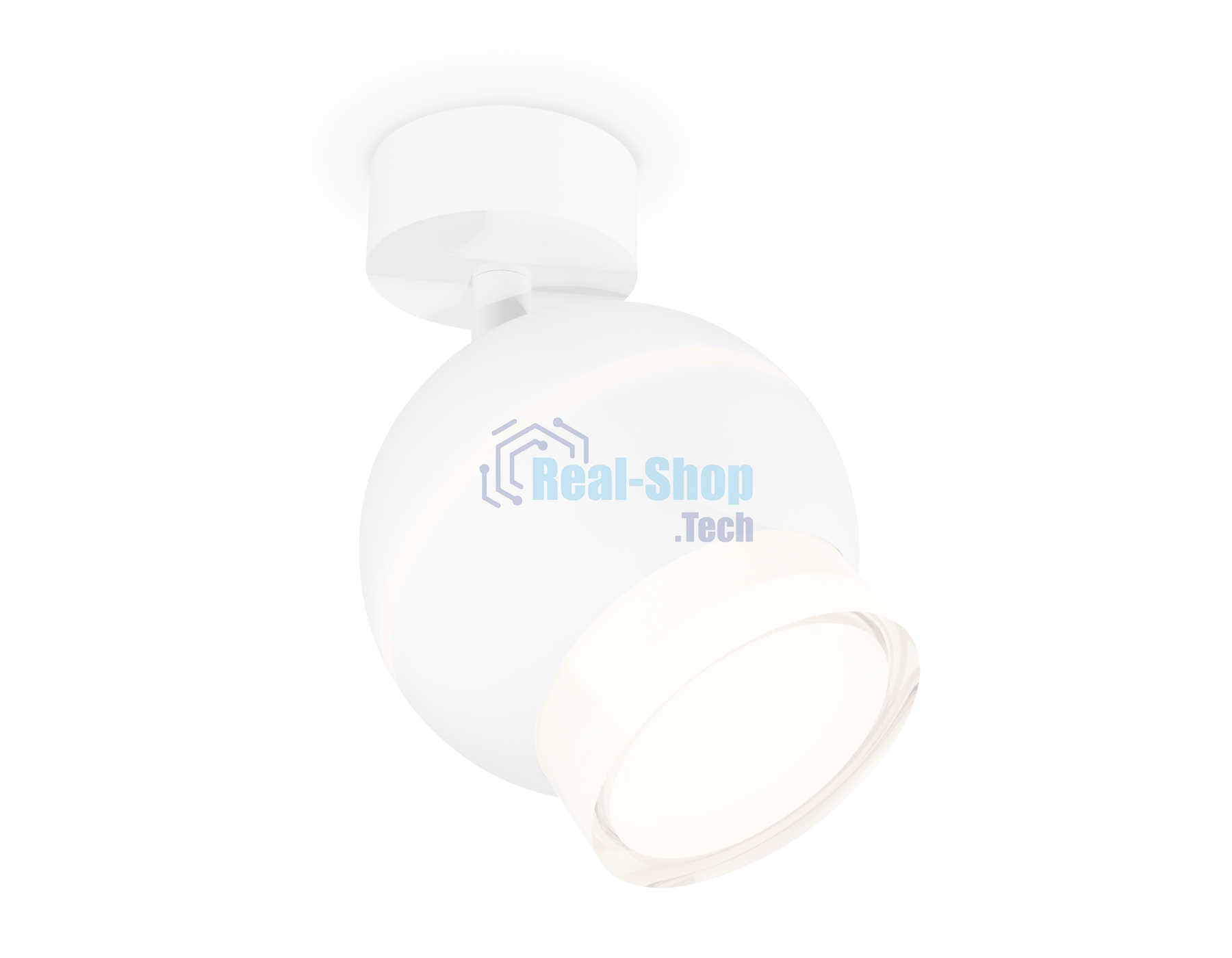 Комплект поворотного светильника Ambrella light XM1101016 SWH/FR/CL белый песок/белый матовый/прозрачный MR16 GU5.3 LED 3W 4200K (A2202,C1101,N7160)