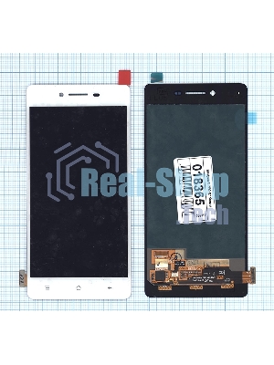Дисплей для OPPO R7 белый