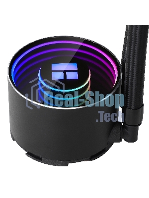 Водяное охлаждение для процессора Thermalright Frozen Notte 240 черный ARGB V2 (240мм, Black, ARGB/ Fans: 2x120мм, 72.37CFM, 27.7dBA, 2000RPM/ Pump height 54мм, 28dBA, 5300RPM, Rad thickness 27мм/ S: 1200, 1700, 1851, 2011, 2066, 115X, AM2, AM2+, AM3, AM3+, AM4, AM5, FM1, FM2, FM2+)