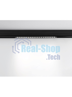 Светильник светодиодный трековый для шинопровода Magnetic Ambrella light GL1740 BK черный IP20 24W 4200K 220V 24° 455*25*42 (Без ПДУ)