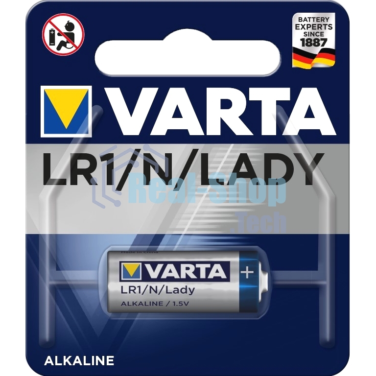 Элемент питания VARTA ELECTRONICS LR 1 бл.1