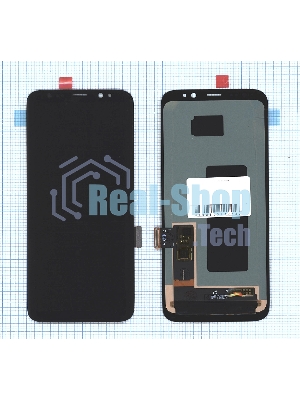 Дисплей (модуль) для Samsung Galaxy S8 SM-G950F в сборе с тачскрином (OLED) серебро