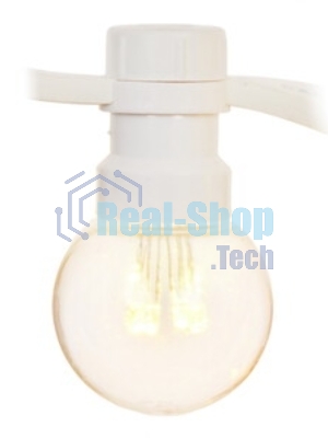 Гирлянда Neon-night LED ClipLight 24V, 5 нитей по 20 метров, цвет диодов теплый белый