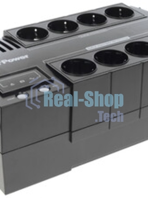 Источник бесперебойного питания CyberPower BS650E NEW/650 ВА/390 Вт/8 х CEE 7 (евророзетка)
