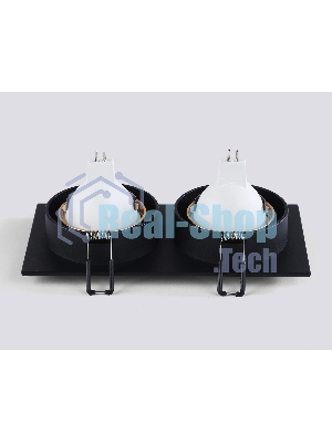 Светильник Ambrella light TN102735/2 BK/GD черный/золото GU5.3 175*92*23