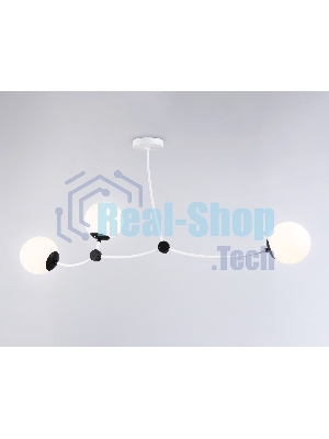 Светитльник Ambrella Light TR2566/3 WH/BK белый/черный E27/3 max 60W 1130*150*540