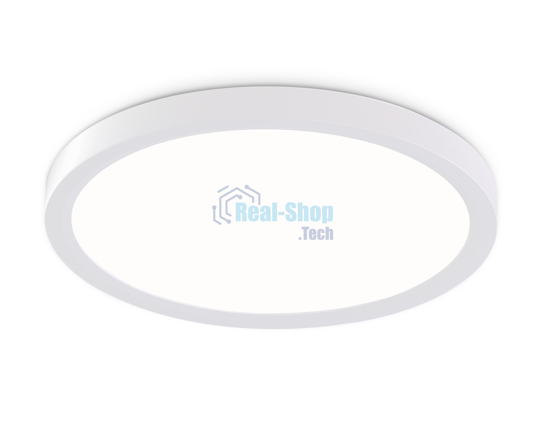 Светильник светодиодный ультратонкий Ambrella light FZ1903 WH белый IP54 20W 3000K-6500K CCT-переключатель D300*25 (Без ПДУ)