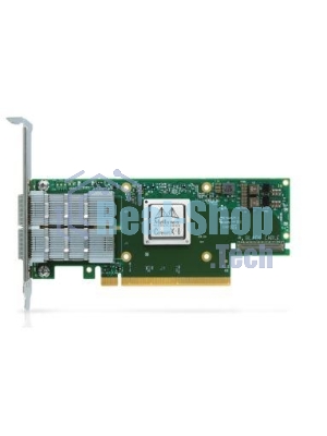 Адаптер Infiniband ConnectX®-6 VPI adapter card, HDR IB (200Gb/s) and 200GbE, dual-port QSFP56, PCIe4.0 x16, tall bracket