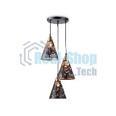 Светильник Ambrella light TR8435/3 BK/FGD черный/золото E27/3 max 40W D360*800