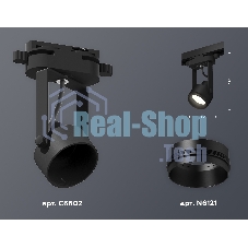 Светильник Ambrella light XT6602020 PBK черный полированный MR16 GU10 (C6602, N6121)