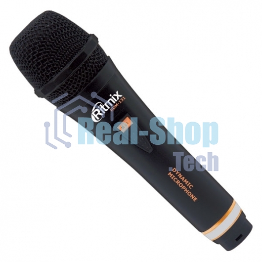 Микрофон проводной Ritmix RDM-131 черный