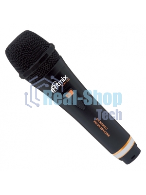 Микрофон проводной Ritmix RDM-131 черный