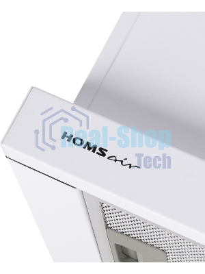 Вытяжка телескопическая HOMSair Flat 50 белый, 50 см, 520 куб. м/ч, 47 дБ
