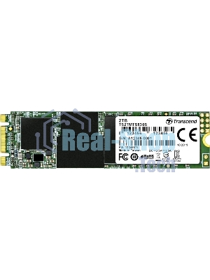 Накопитель SSD Transcend MTS830S, 2Tb, M.2 SATA III, R/W 560/520