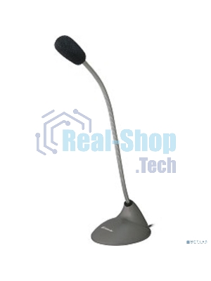 Микрофон компьютерный Defender MIC-111, серый, кабель 1,5 м