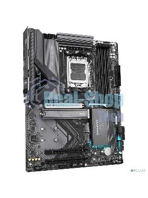 Материнская плата Gigabyte X870 EAGLE WIFI7, AM5, AMD X870, 4xDDR5, 4xSATA, 3xM.2, 1xPCI-E 5.0 x16, 2xPCI-E 3.0 x1, 1xHDMI, 1xUSB-C (DP), 1x 2.5Gb LAN, 4xUSB-A 2.0, 3xUSB-A 3.2 Gen 1, 1xUSB-A 3.2 Gen 2, 2xUSB-C 3.2 Gen 2 (USB4), 3x3.5 мм, 7.1, ATX