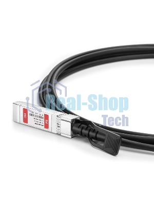 Твинаксиальный медный кабель 2m (10ft) Generic Compatible 10G SFP+ Passive Direct Attach Copper Twinax Cable #74621
