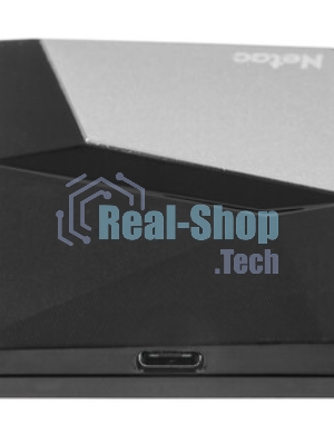 Внешний SSD Netac Z7S, 2TB, USB 3.2 Gen 1 Type-A, R/W 550/480, черный