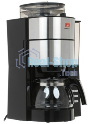 Кофеварка капельная Melitta Aromafresh 2 Grind & Brew черный, исп. кофе - зерновой, 1.25 л