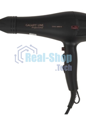 Фен Galaxy Line GL 4356 черный, 2400 Вт, ионизация