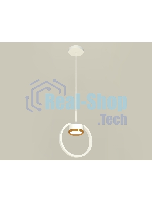Светильник Ambrella light XB9101103 SWH/PYG белый песок/золото желтое полированное GX53 (C9101, N8124)