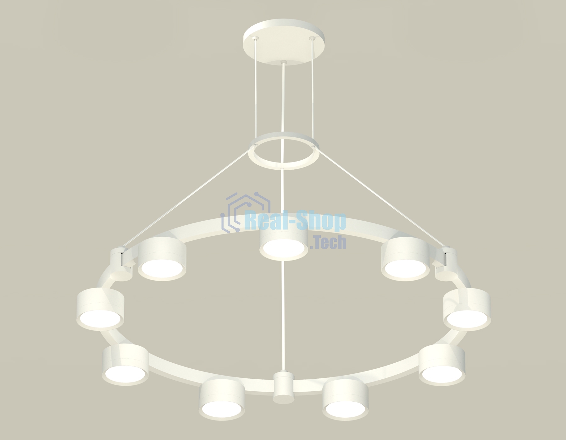 Светильник Ambrella light XR92031800/9 SWH белый песок GX53 (A9203, C9241, N8112)