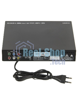 Плеер DVD Hyundai H-DVD100 черный ПДУ